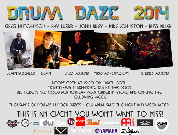 Drum daze2014 postcard backrev600