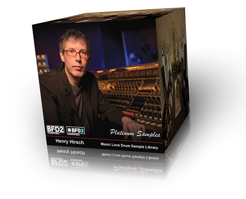 Platinum Samples Releases Henry Hirsch Manic Love Drum Sample Library for BFD