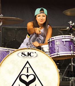 Drummer Jess Bowen