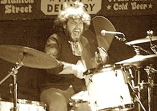 Drummer Josh Dion of Lady Clown