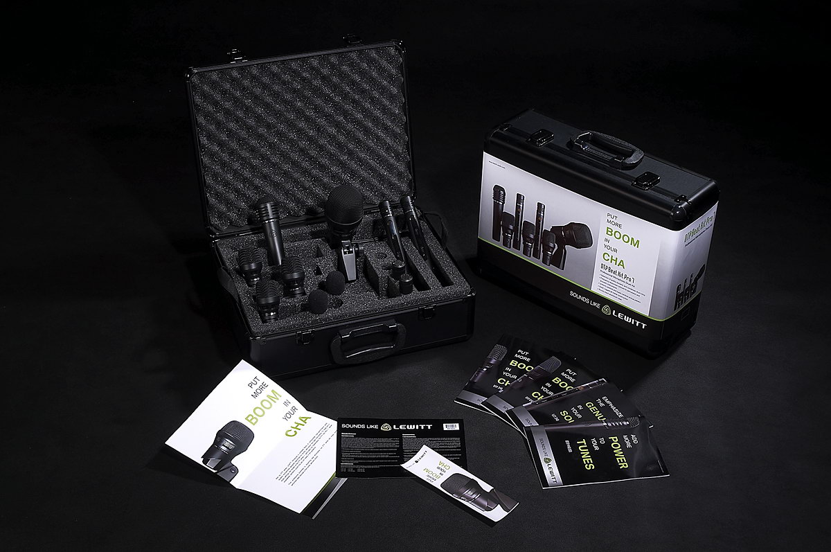 Electronic Review Lewitt Audio DTP Pro 7 Drum Mic Pack and LCT
