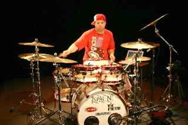 Drummer Lou Santiago Jr.