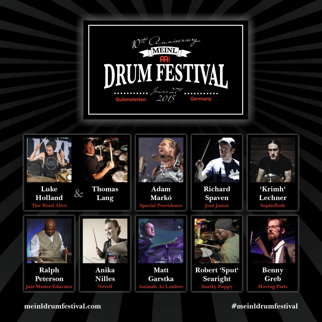 News: Tenth-Anniversary Meinl Drum Festival Lineup Announced!