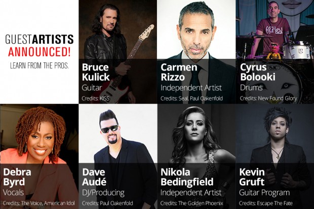 Musicians Institute’s to Host World-Renowned Musicians for Special Clinics