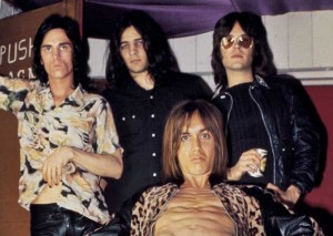 The Stooges, 1972. From left: James Williamson, Scott Asheton, Iggy Pop, and Ron Asheton