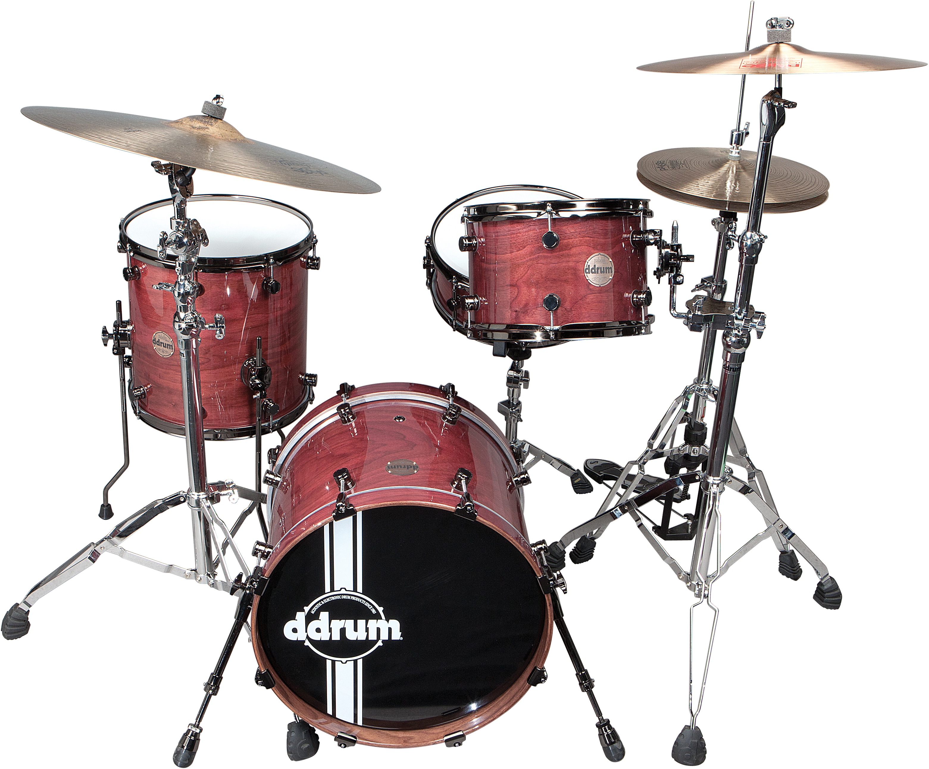 product close up ddrum paladin walnut speakeasy drumset from the ddrum speakeasy flyer review