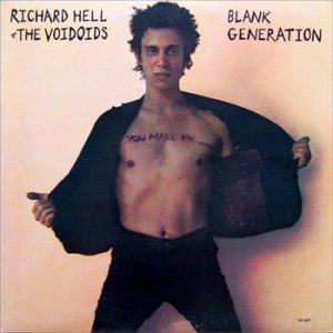 Richard Hell & the Voidoids - Blank Generation (album cover)  