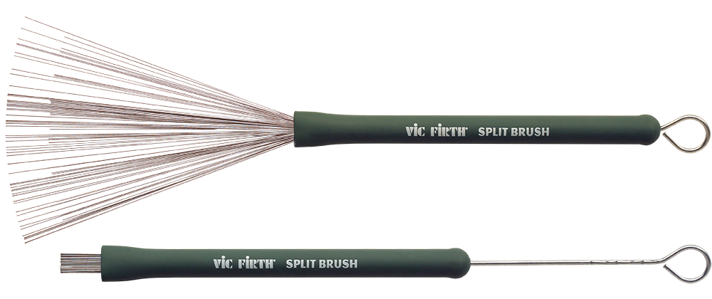 Showroom: Vic Firth Split Brush Retractable Wire Brush