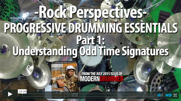 VIDEO LESSON! Progressive Drumming Essentials, Part 1: Understanding Odd Time Signatures