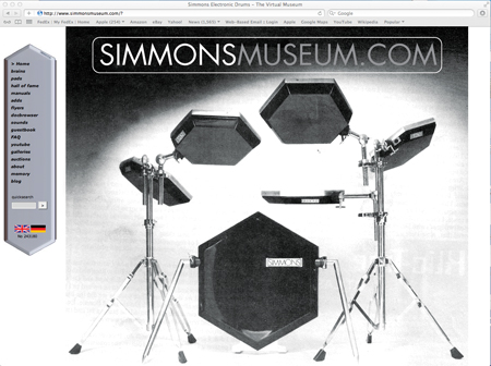 Simmons Museum Modern Drummer