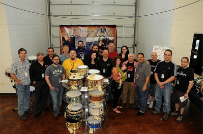 Stauffer Tribute Group Modern Drummer 