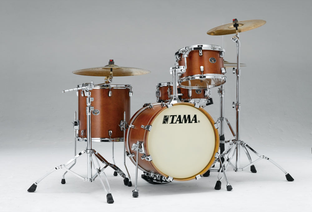 Tama’s Silverstar four-piece Jazz birch kits 