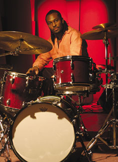 Drummer Clarence Penn