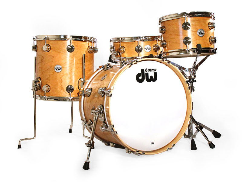 AUDIO! Product Close-Up: DW Collector's Series Cherry Drumset (April 2014 Issue)