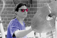 Drummer Tommy Alesi